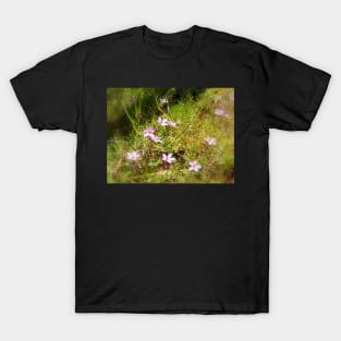 pink Redstem Filaree wildflowers #1 T-Shirt